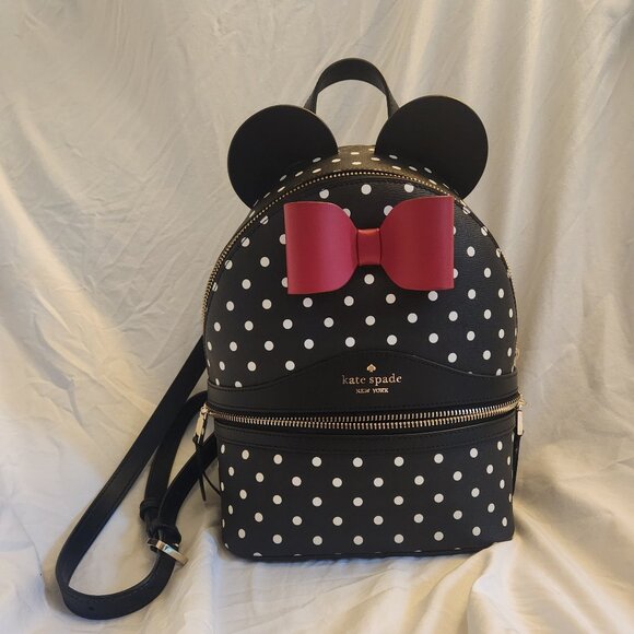 Kate Spade x Disney Minnie Backpack - Picture 1 of 2